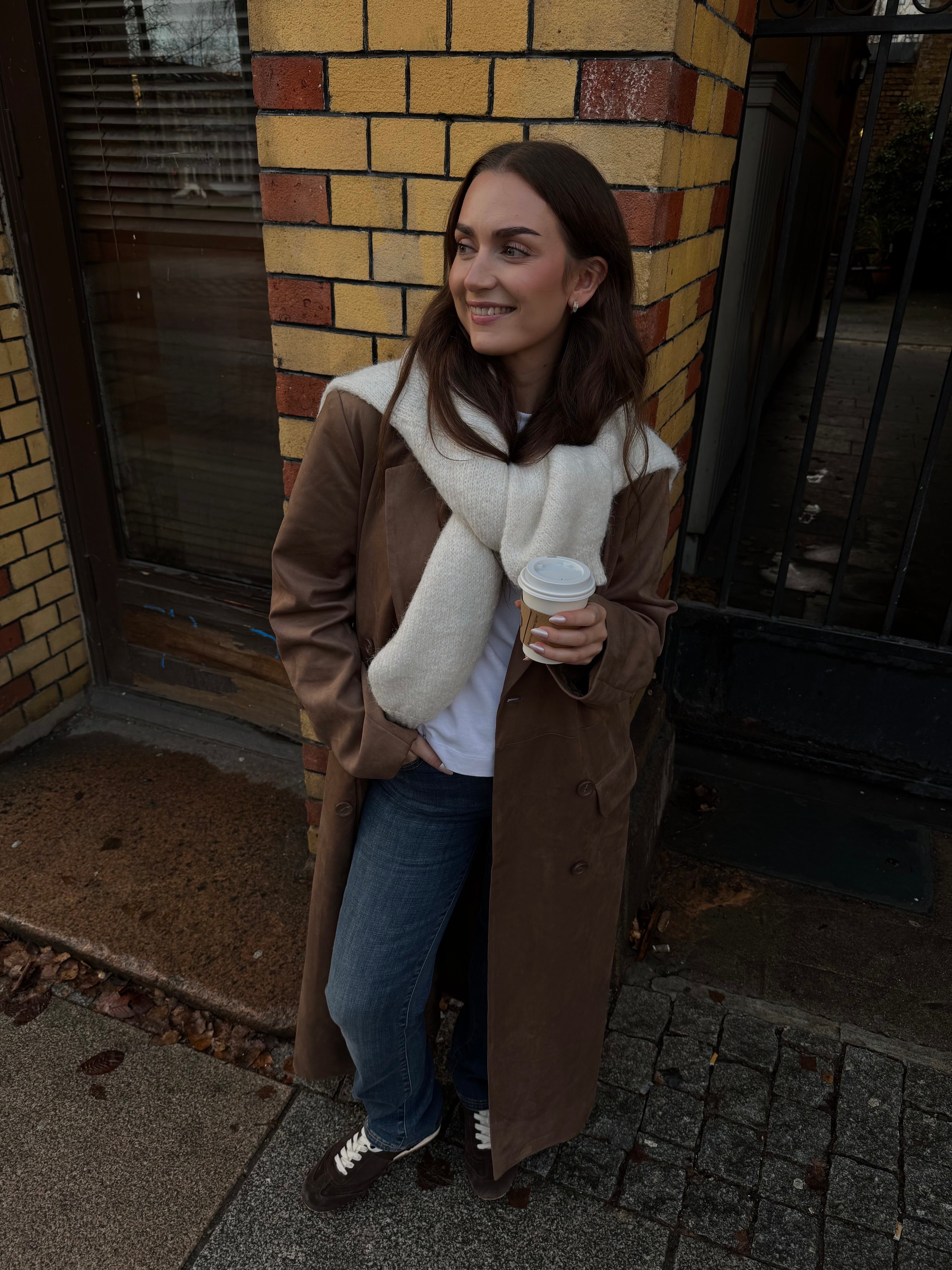 OBJFENJA Blazer - Dark Earth